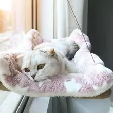 Hamaca para Gatos 5 en 1 — Cama de Ventana, Casita y Estructura de Escalada (hasta 20 kg)